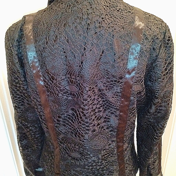 Gilar Zipper Jacket Black Size 8 - Picture 2 of 5